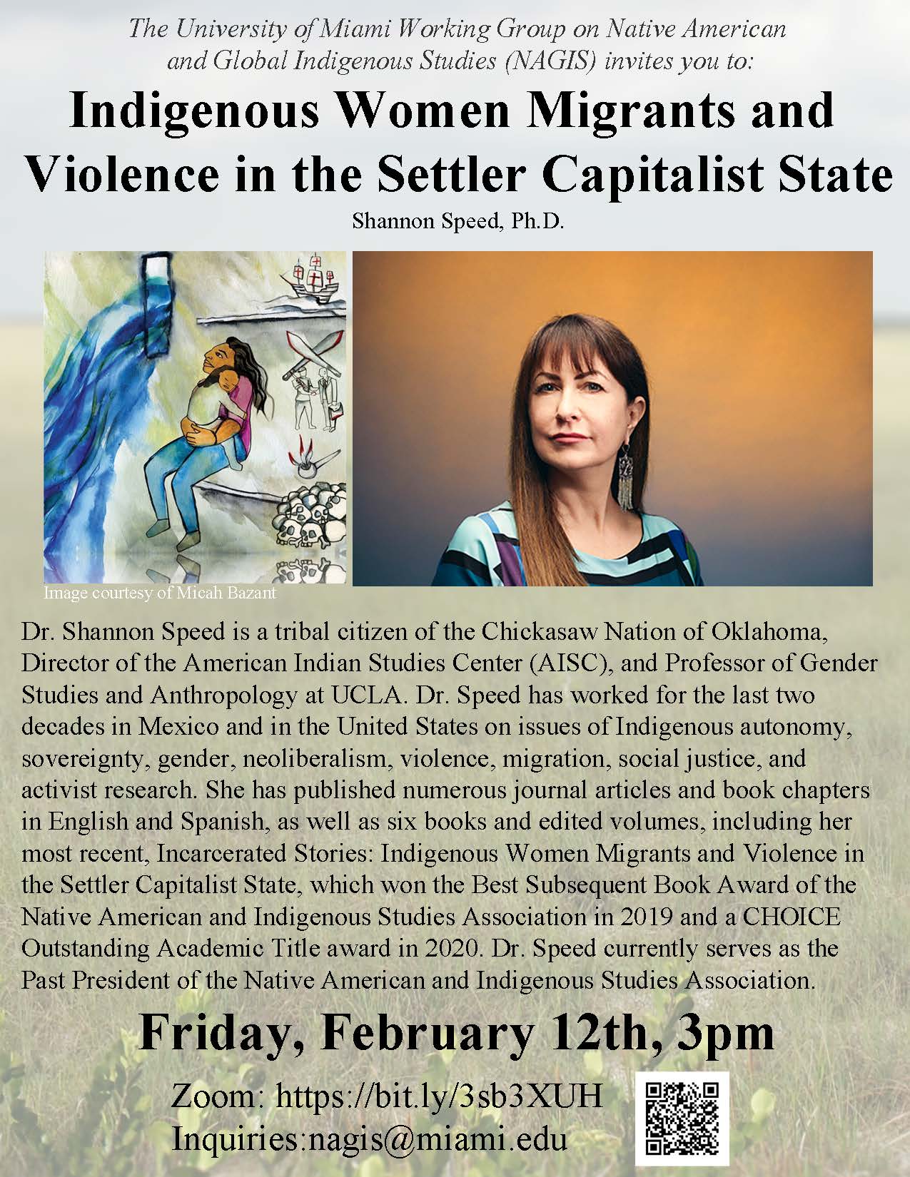 This is the flyer for the event.