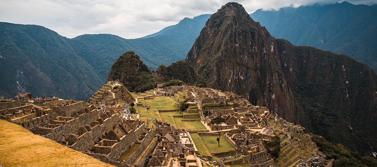Machu Pichu in Aguas Calientes, Peru. Stock image from Unsplash.